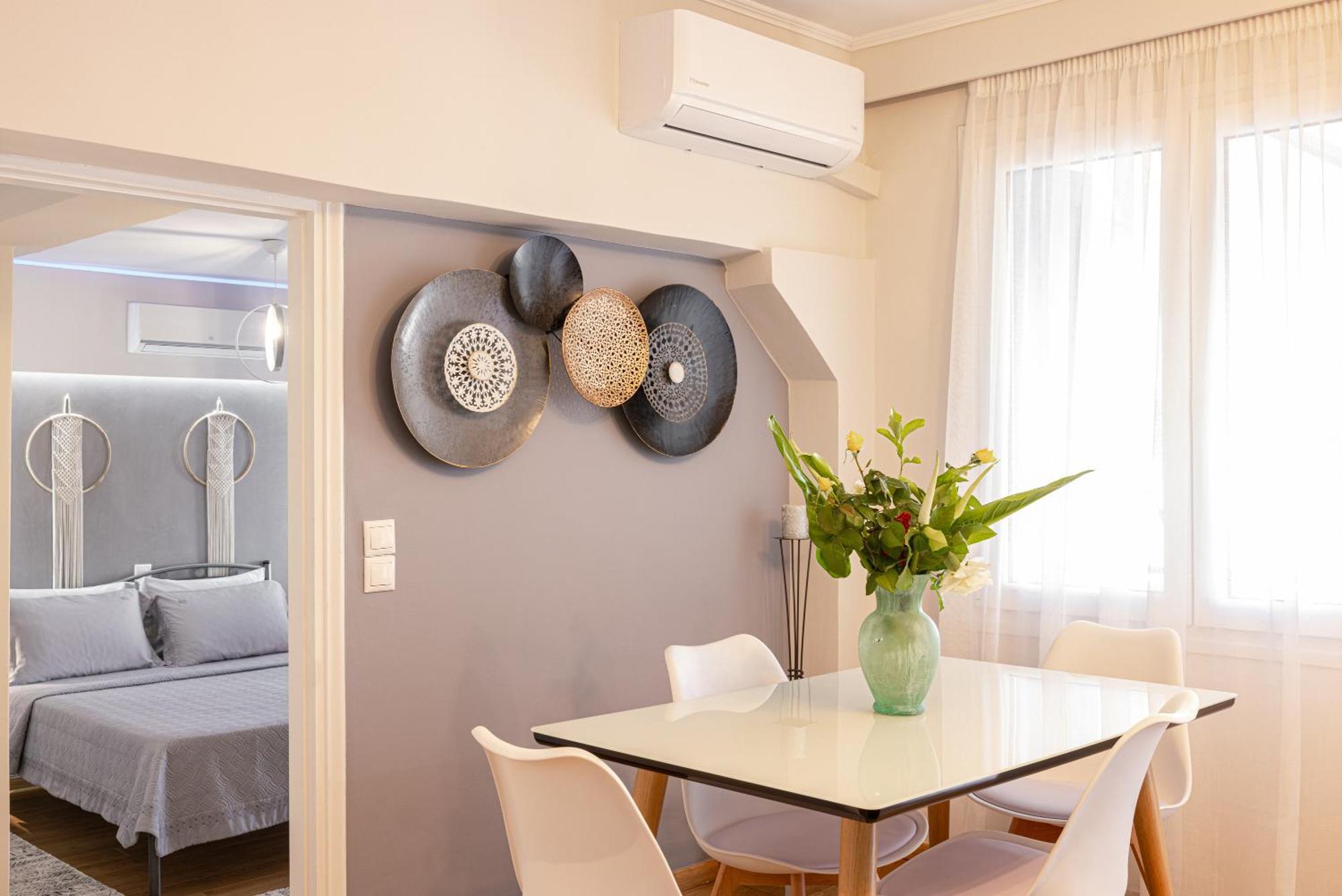 Pythagorio Blue Street Apartment With Balcony Luaran gambar